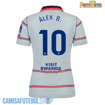 Camisa de time de futebol Atletico Madrid Alex Baena #10 Replicas 3º Equipamento Feminina 2026-27 Manga Curta